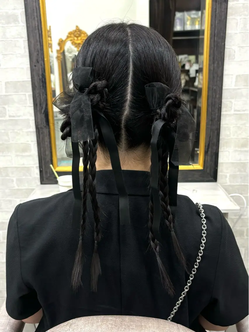 ヘアアレンジ ヘアセット ヘアセット☆ 髪質改善カラー☆まいのヘアスタイル