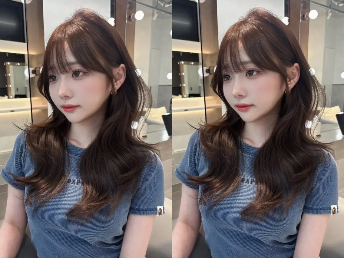 ロング レイヤーカット 🎀透明感カラー shizuka🎀のヘアスタイル