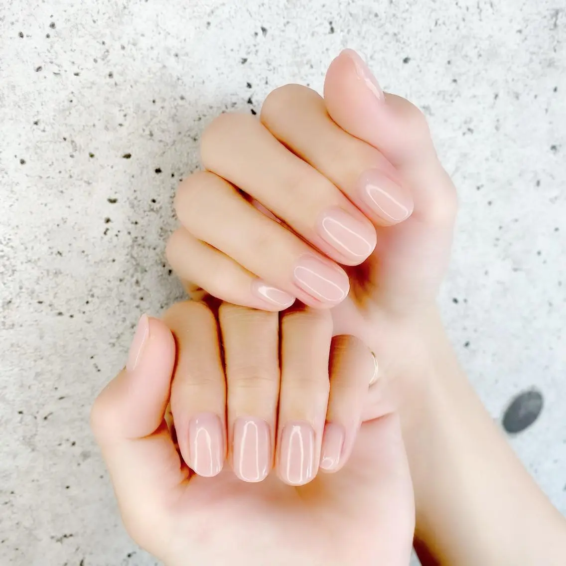 ショート カラー パーマ ヘアアレンジ メンズ キッズ ネイル マツエク・マツパ ナチュラル シンプルネイル Salon Ｋのネイルデザイン