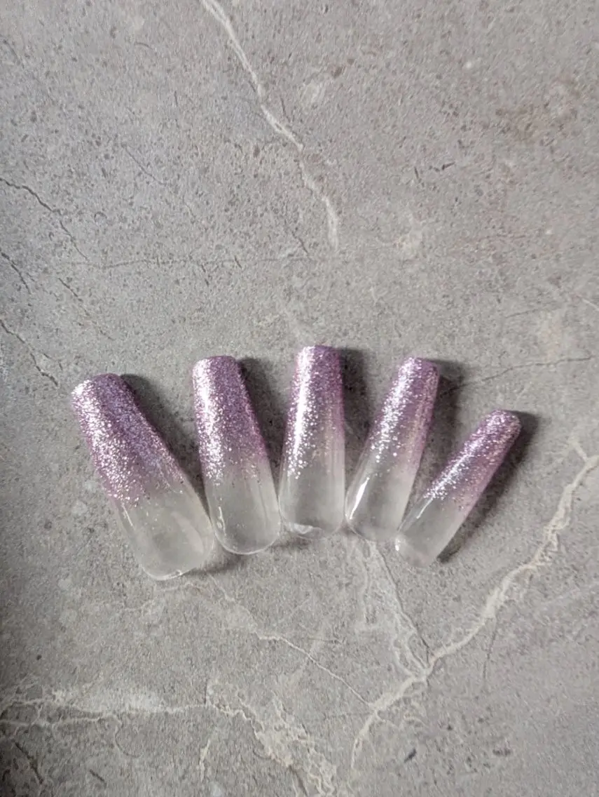 ラメグラ💅(オフなし)の写真