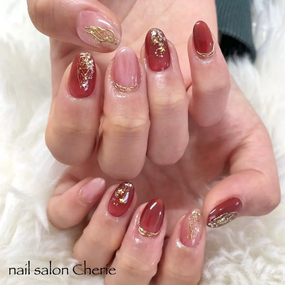 ネイル ハンドネイル nail salon Cherieのネイルデザイン