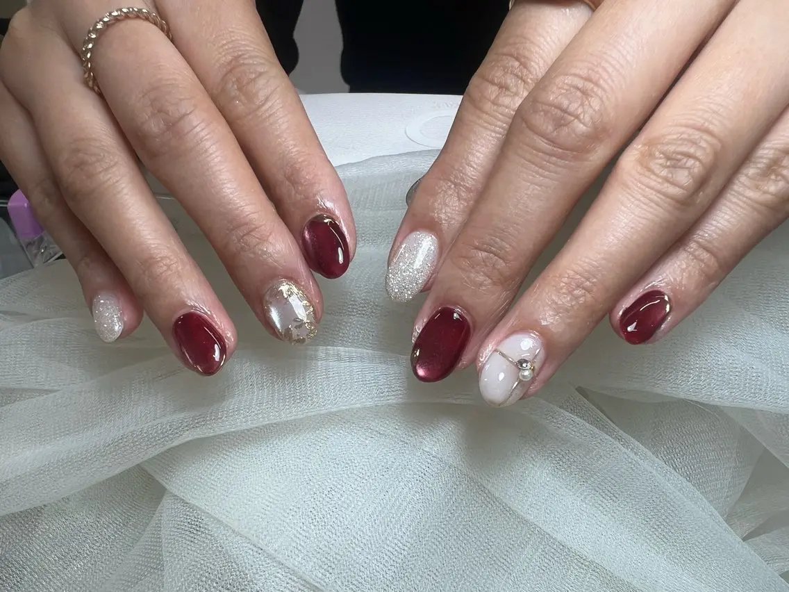 ネイル 持ち込み ハンドネイル ♡4U NAIL& 韓国美容&ネイル♡のネイルデザイン