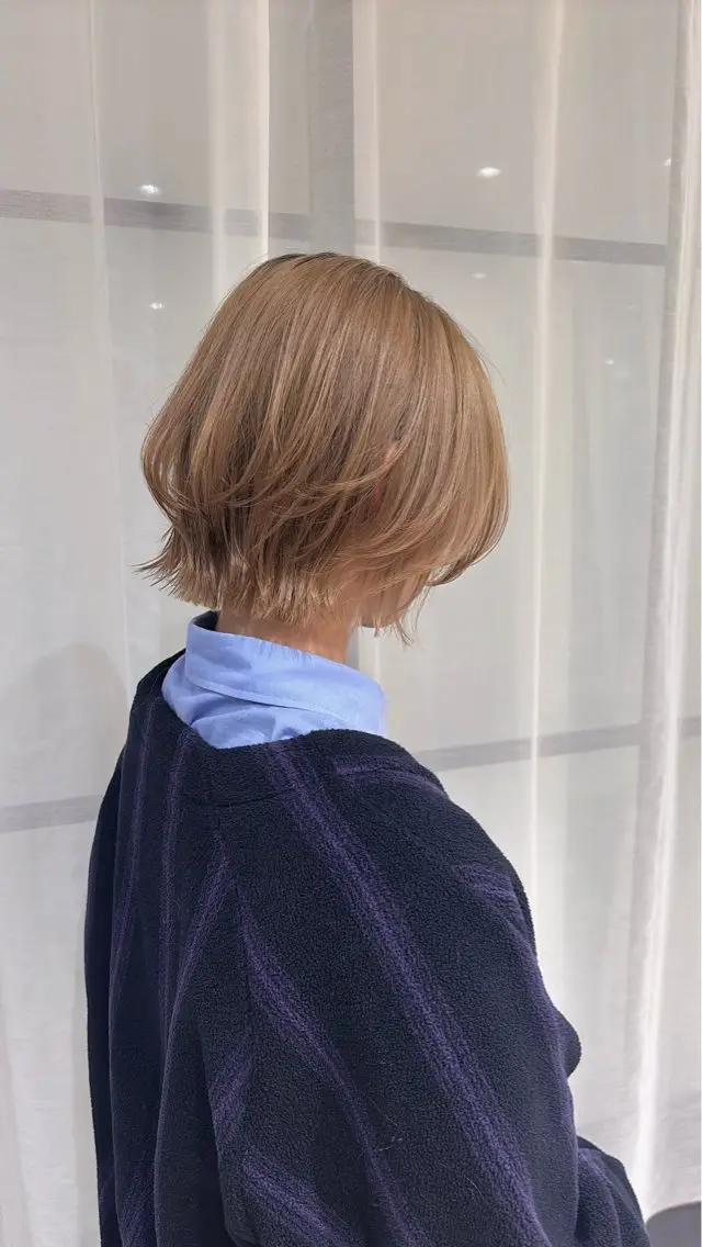 ショート レイヤーカット 梅田美容室/カット /Maoのヘアスタイル