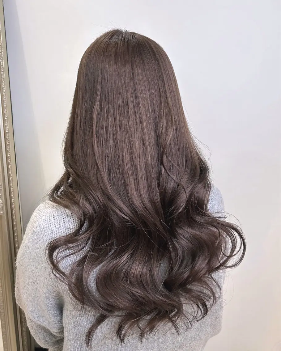 ロング カラー ハイトーンカラー ヘアカラー エクステ ANKH CROSS 🦋mako🦋のヘアスタイル