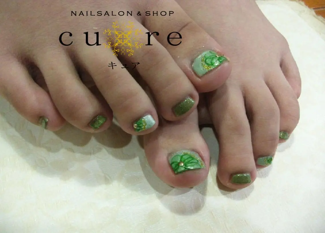 ネイル フットネイル ネイルサロン Cureのネイルデザイン