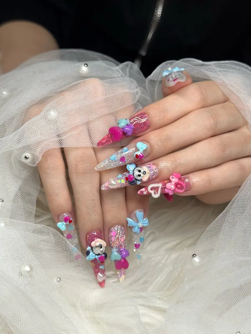 ネイル 持ち込み ハンドネイル LUCAS 千葉 AOI💅🏾💕のネイルデザイン