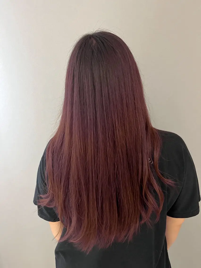 ロング カット ヘアカラー Grow by NYNY 田代 紀恵のヘアスタイル