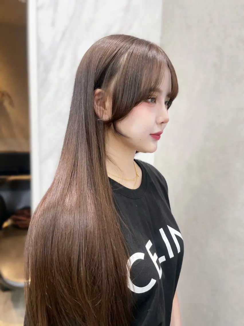 【💚2ヶ月以内再来限定💚】透明感ワンカラー➕高保湿トリートメント🫧 ͛.*の写真
