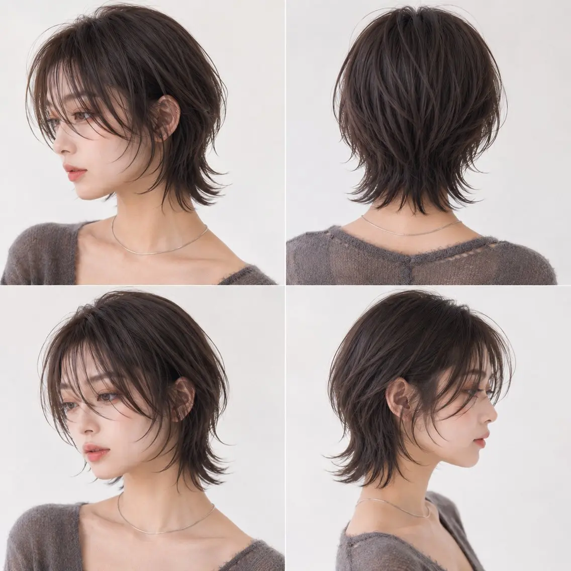 ミディアム SAIKA🫧メンズ カット/透明感カラーのヘアスタイル