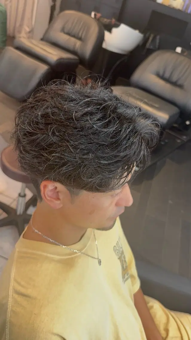 メンズ ❄️艶カラー/メンズ カット❄️tomoのヘアスタイル