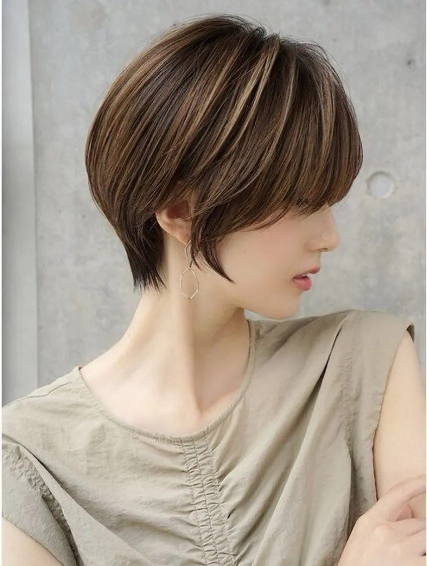 ショート 似合わせカット ショートヘア 銀座骨格診断ショート /amiのヘアスタイル
