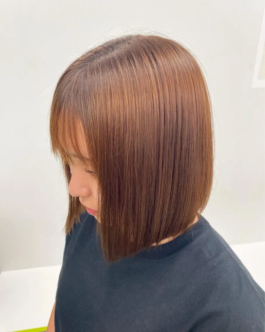 ショート 工藤 璃乃 /ぱつっとボブのヘアスタイル