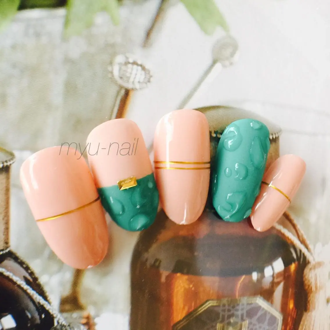 ネイル アートネイル ネイルチップ ホームサロン myu-nailのネイルデザイン