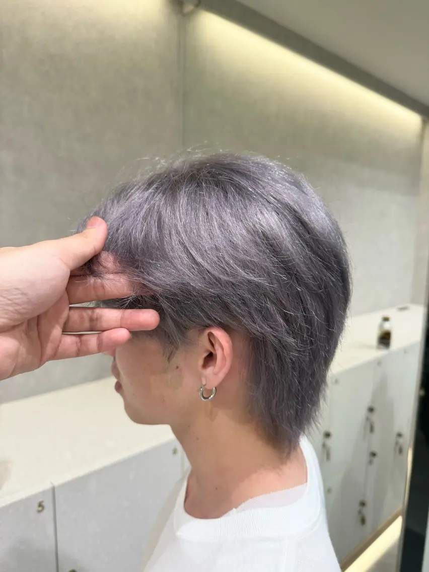 🌸メンズ限定🌸ケアブリーチ+ヘアカラー240分※土日祝+￥1000の写真