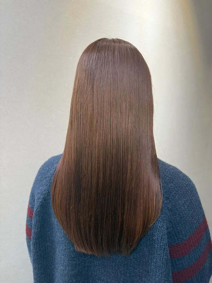 セミロング カラー ヘアカラー トリートメント "Daisy" Rio /大名・天神のヘアスタイル