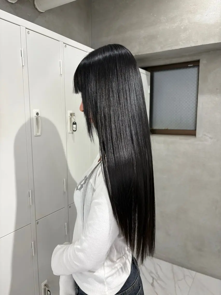 💖おすすめ💖🩵つやつやサラサラ🩵髪質改善カラー♩の写真