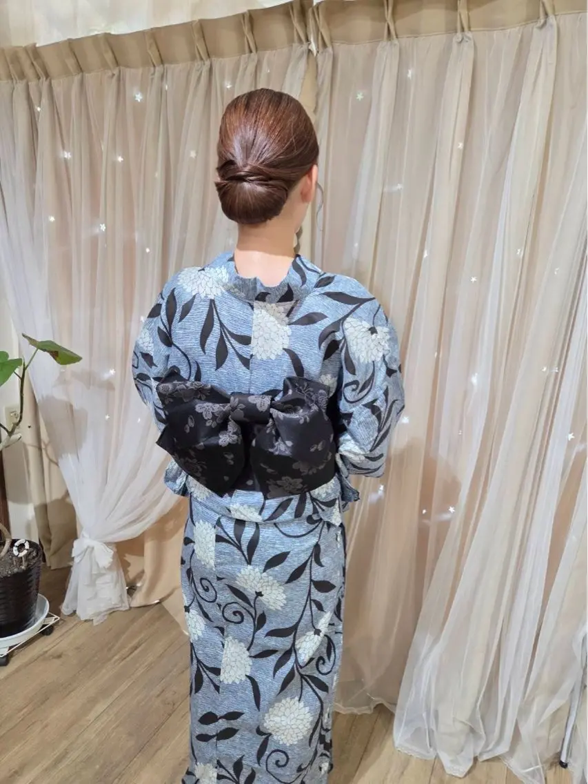 ⭐️ヘアセット付き浴衣着付けの写真