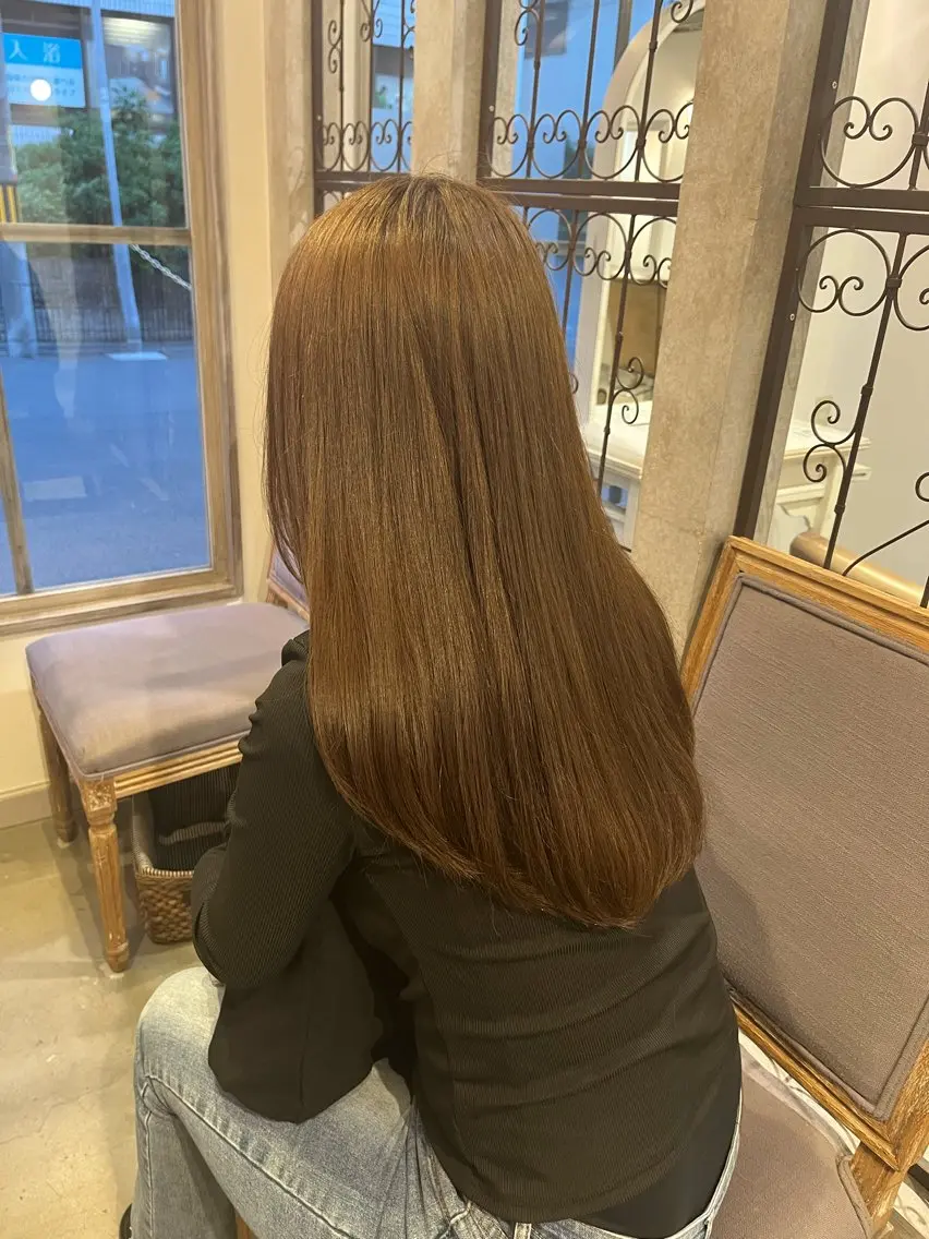 ロング カラー ヘアカラー トリートメント ナルセナツキ /Lolonoisのヘアスタイル