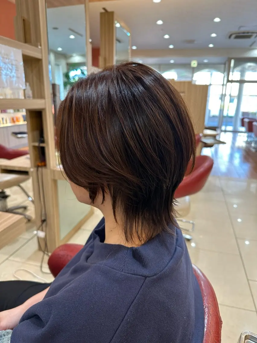 ショート カラー カット ヘアカラー トリートメント 小坂直輝【髪質改善・ 似合わせカット】のヘアスタイル