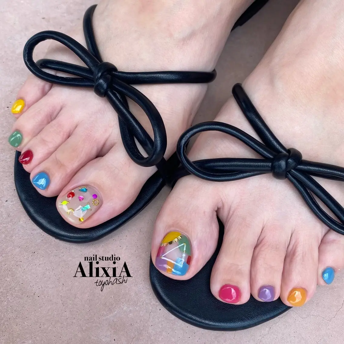 ネイル AlixiA ゆみのネイルデザイン
