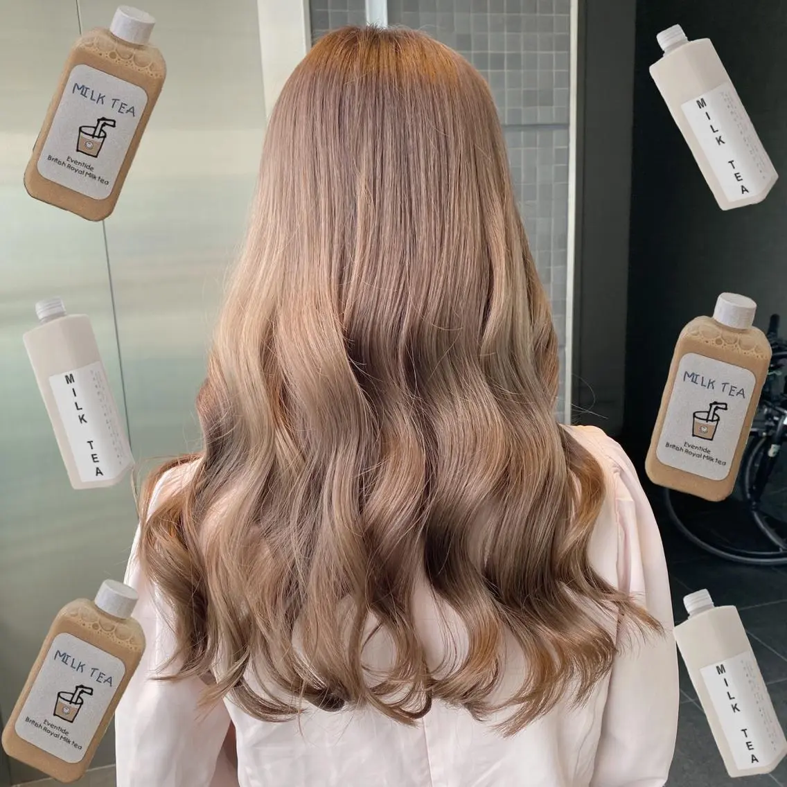 ロング カラー 色落ちまで可愛い🧚 心斎橋hikaruのヘアスタイル