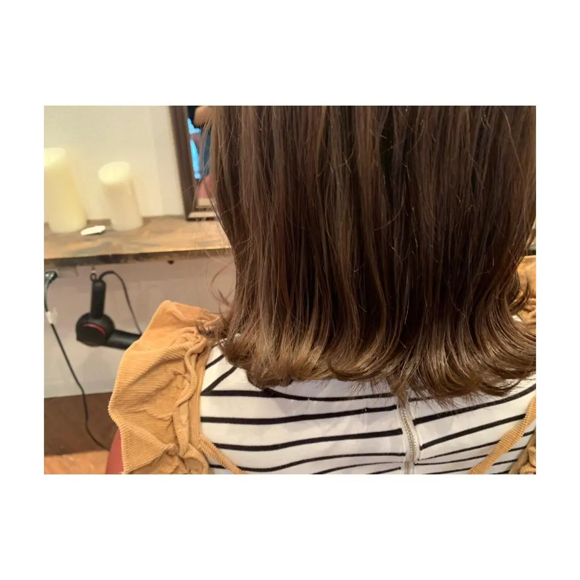ミディアム カラー まちだ ひとみのヘアスタイル