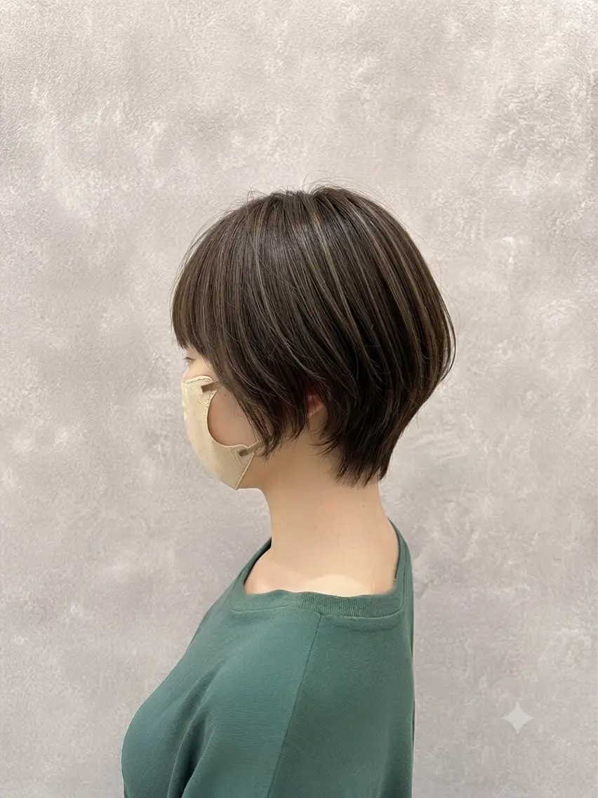 ショート カラー カット ヘアカラー トリートメント 【enil代表】 杉林和哉のヘアスタイル