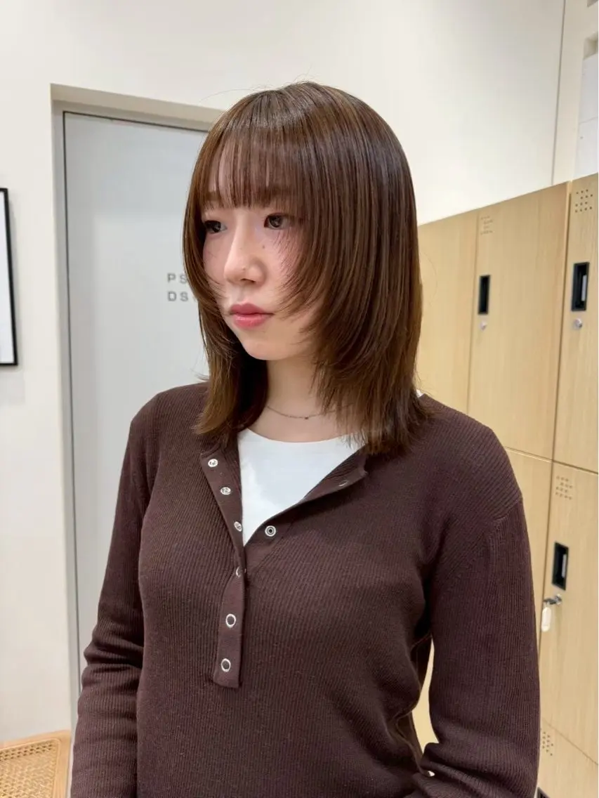 ミディアム Fumina 🤍のヘアスタイル