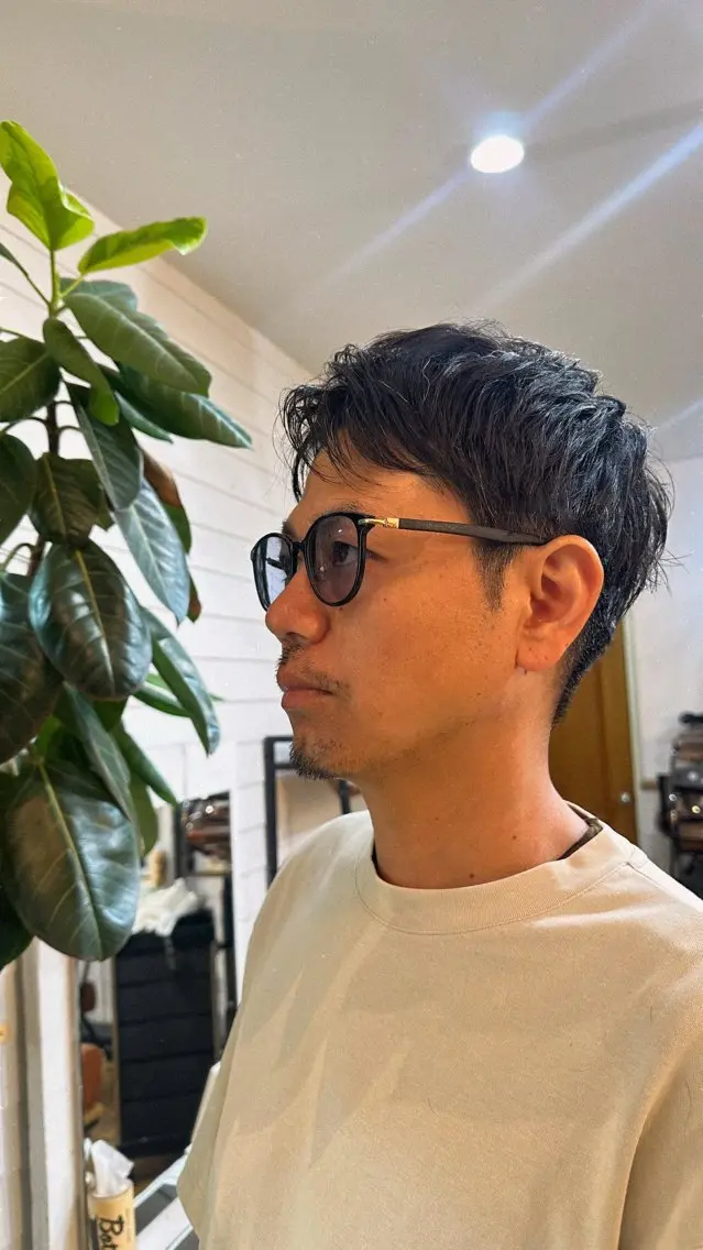 メンズ カット 福井 咲羅のヘアスタイル