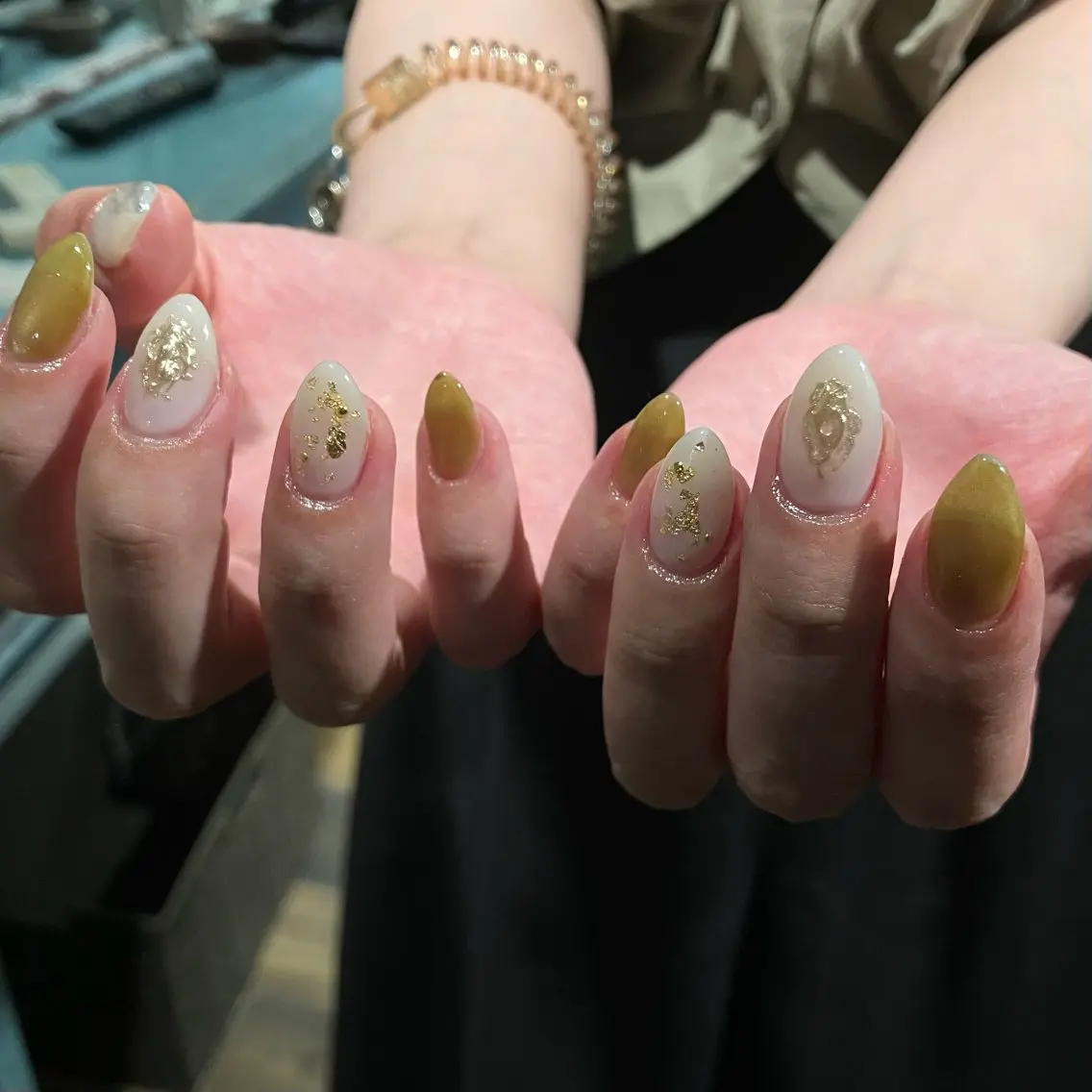 ネイル ニュアンスネイル ハンドネイル Taketsugu Manaのネイルデザイン