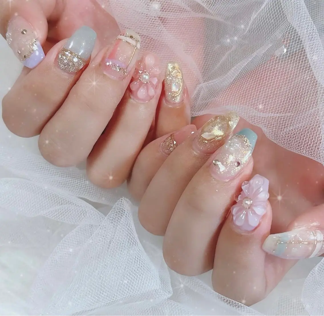 ネイル ハンドネイル ╹◡╹MimoEye lash🌻Nailのマツエク・マツパデザイン