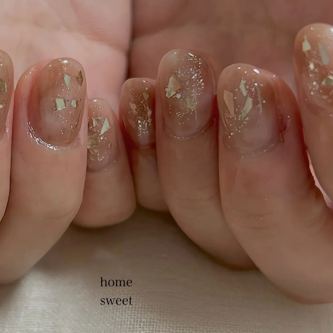 ショート ショートネイル. Home sweetのネイルデザイン