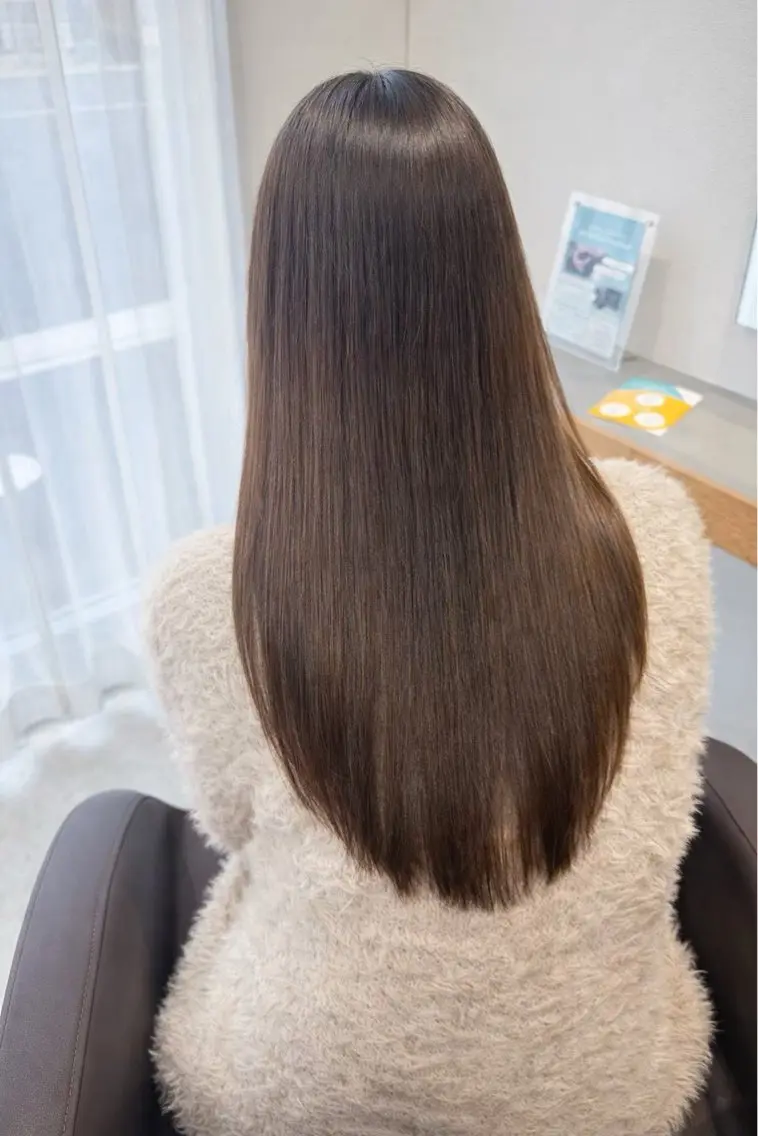 ロング 杢田 舞叶のヘアスタイル