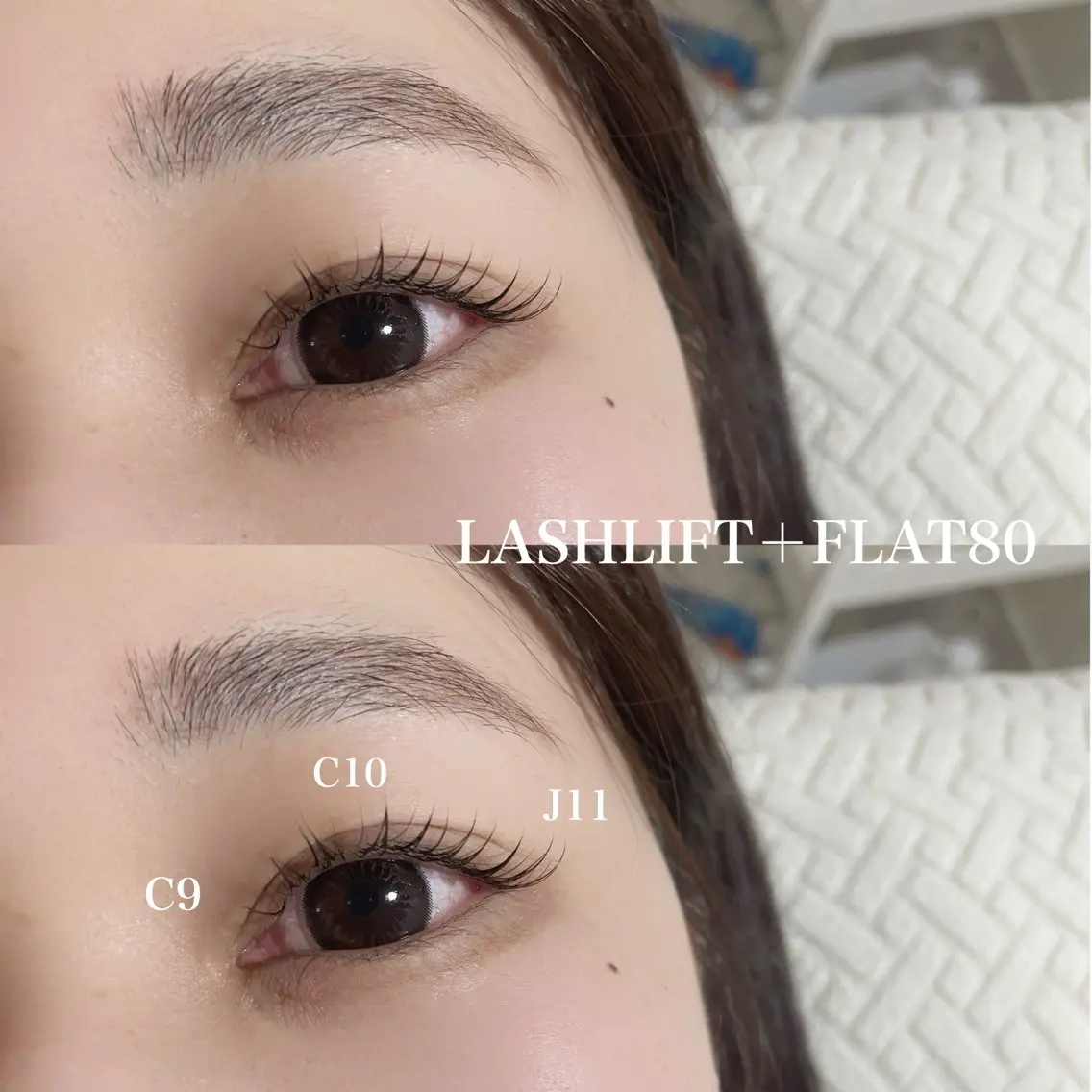 マツエク・マツパ フラットラッシュ まつげパーマ mer【メル】 カナヅカのマツエク・マツパデザイン