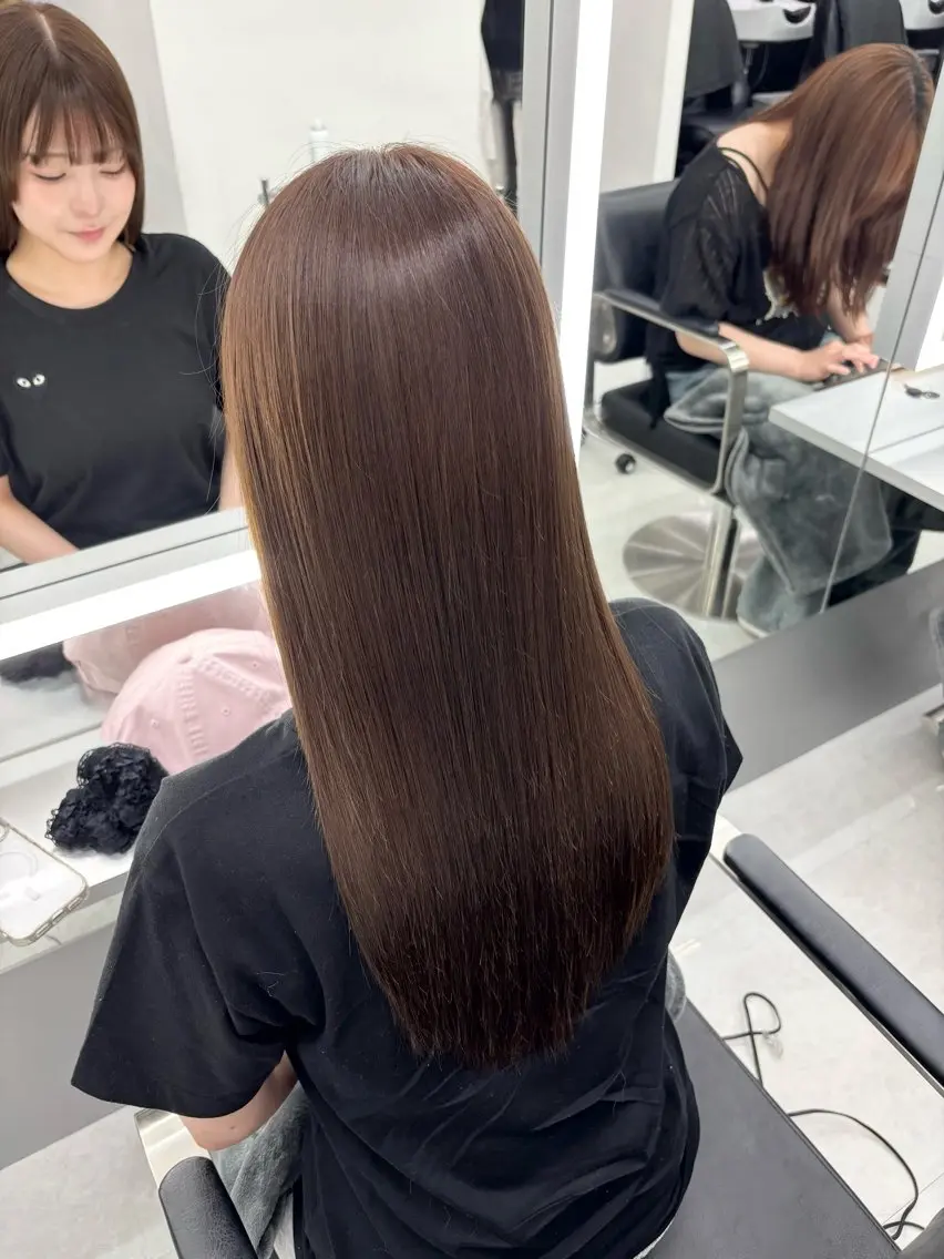 ロング カラー ロング トリートメント TACE AYANOのヘアスタイル