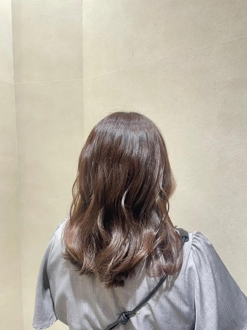 カラー ブラウンカラー 森川 颯香のヘアスタイル
