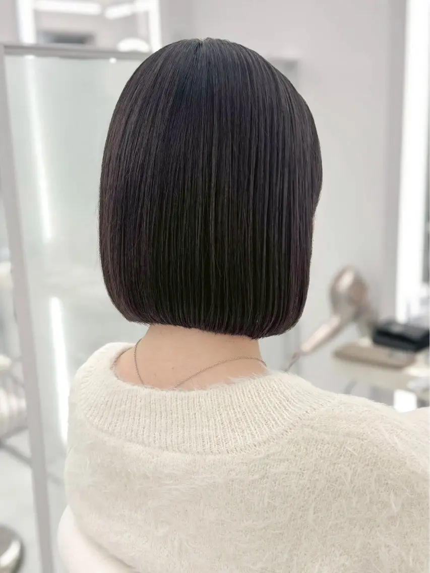 ショート 似合わせボブカット 透明感カラーしょうたのヘアスタイル