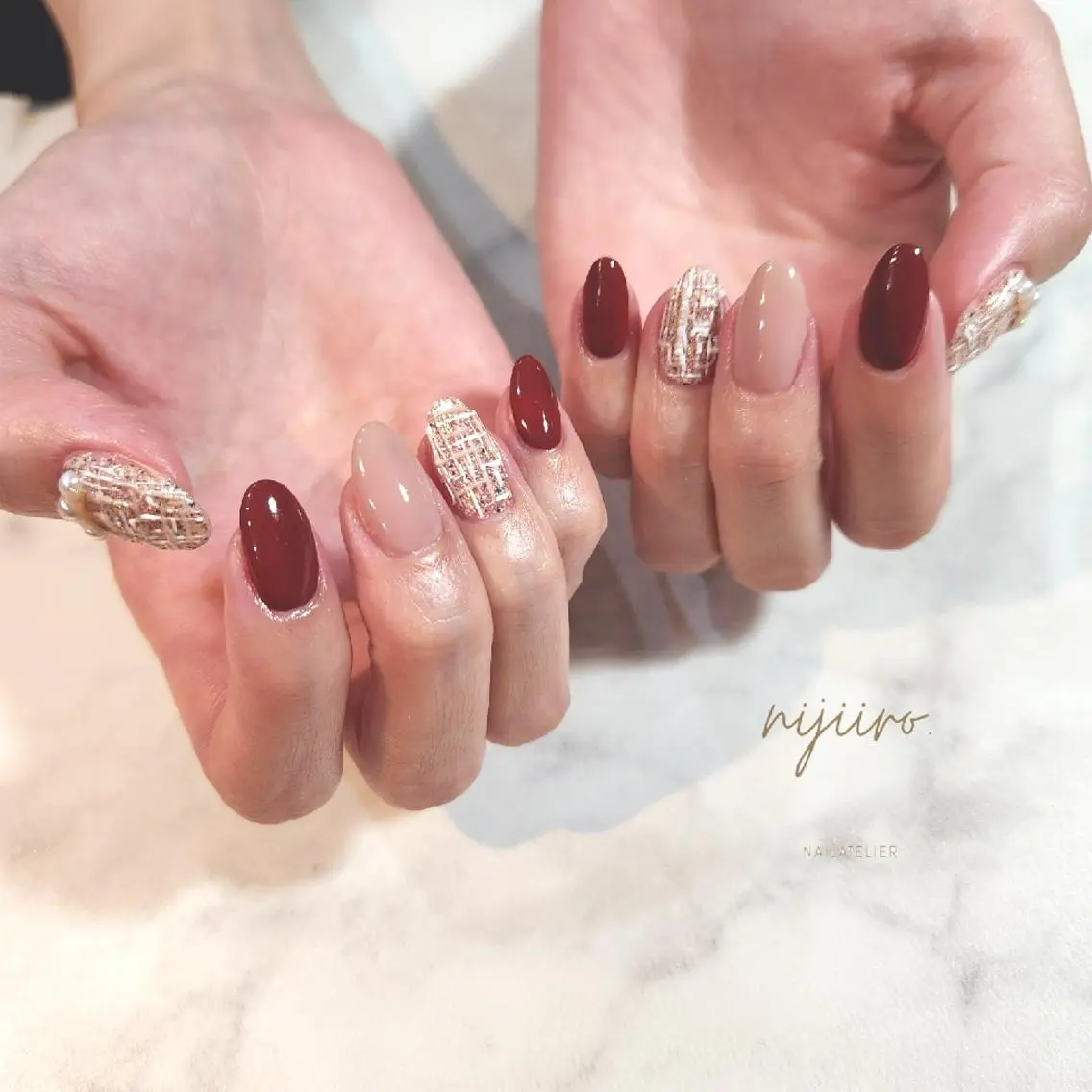ネイル ハンドネイル nijiiro🌈 サトウのネイルデザイン