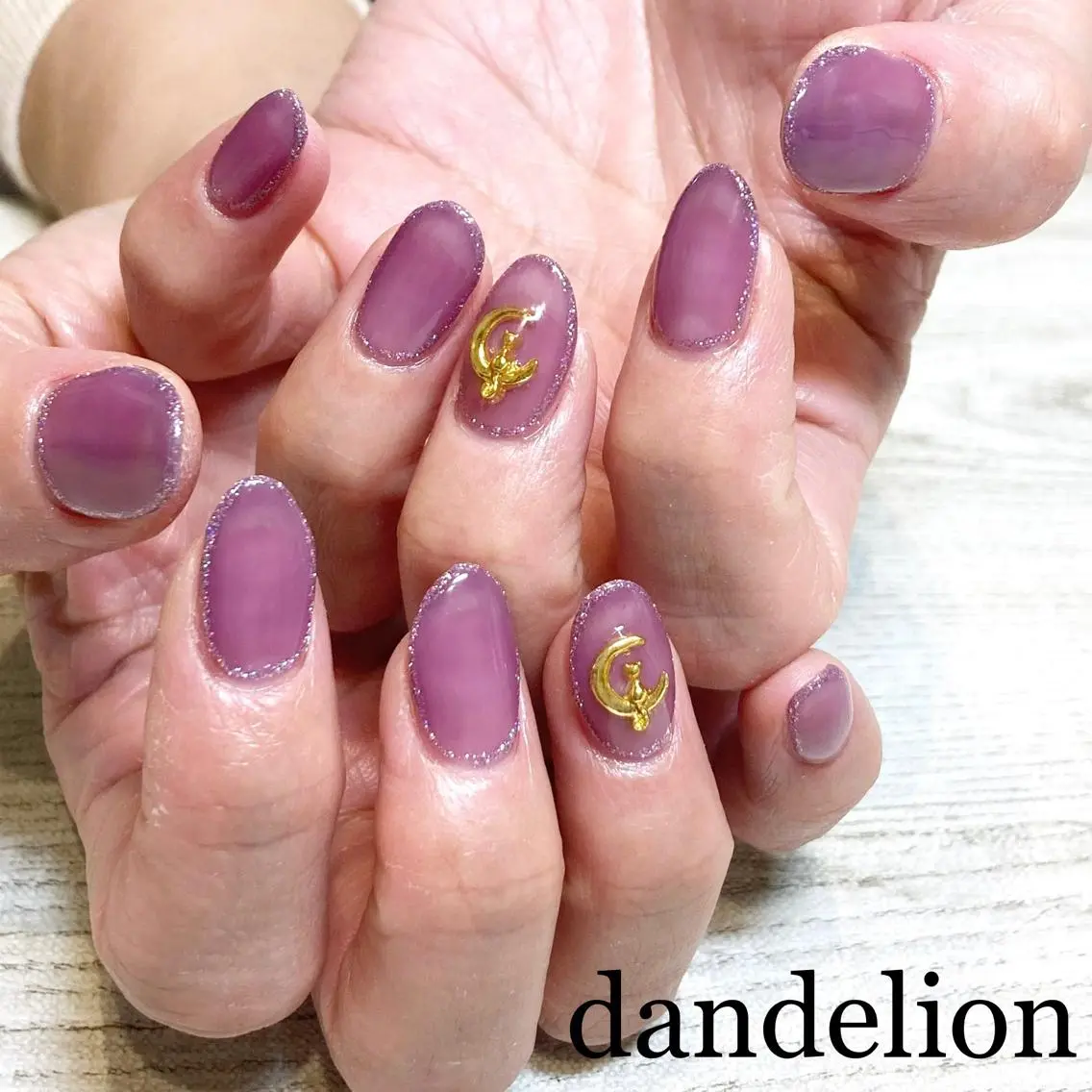 ネイル ハンドネイル ハンドケア dandelion ダンデライオンのネイルデザイン