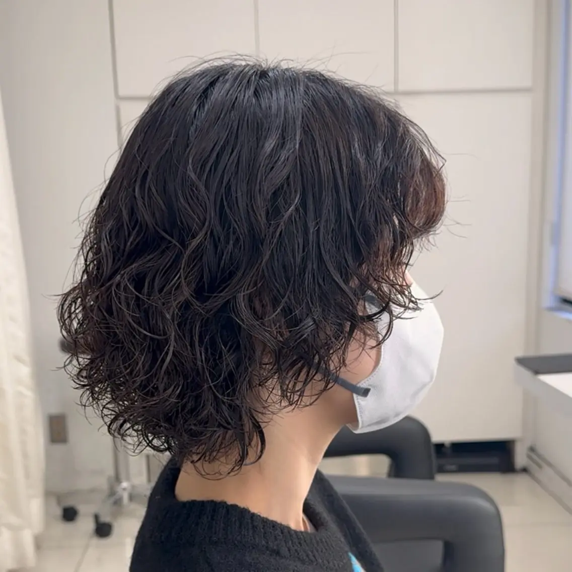 ショート パーマ 髪質改善 ウルフカット 【パーマ特化美容師】 ✂️✨飯田哲也のヘアスタイル
