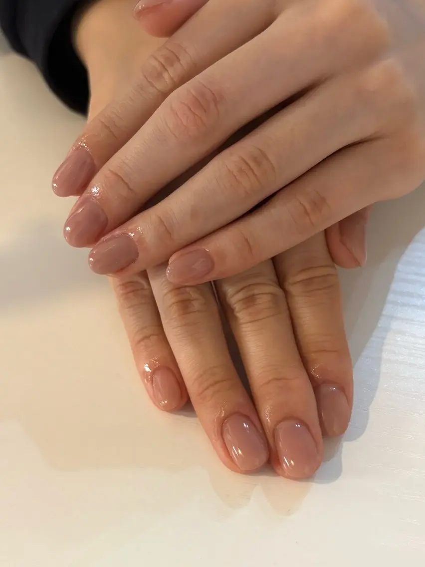 ネイル シンプルネイル 美羽 miuのネイルデザイン