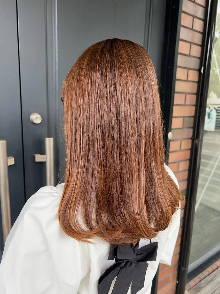 ミディアム カット cyan Amiのヘアスタイル