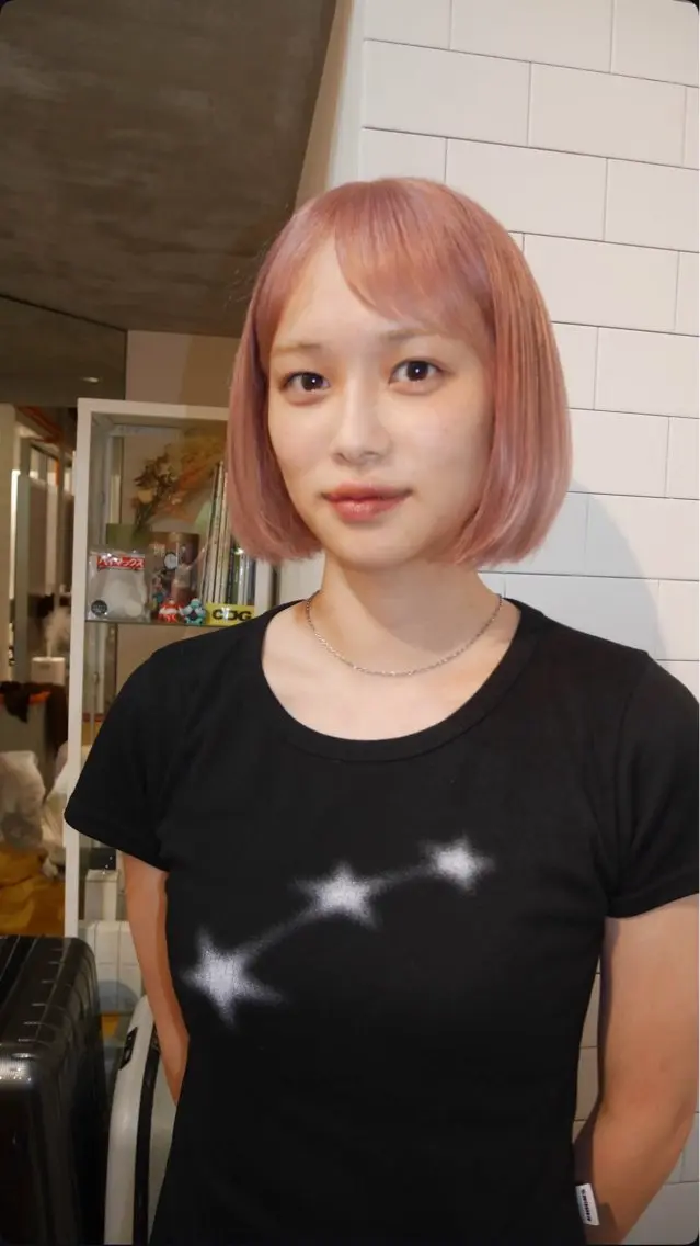 ショート ヘアカラー cope'u 美雨のヘアスタイル