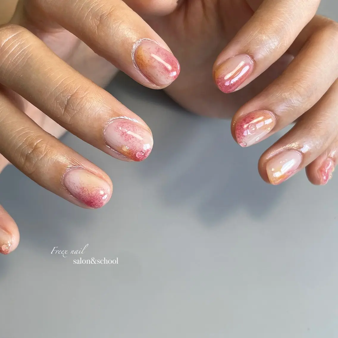 ネイル ハンドネイル フットネイル freex nail /ニュアンス/個性派のネイルデザイン