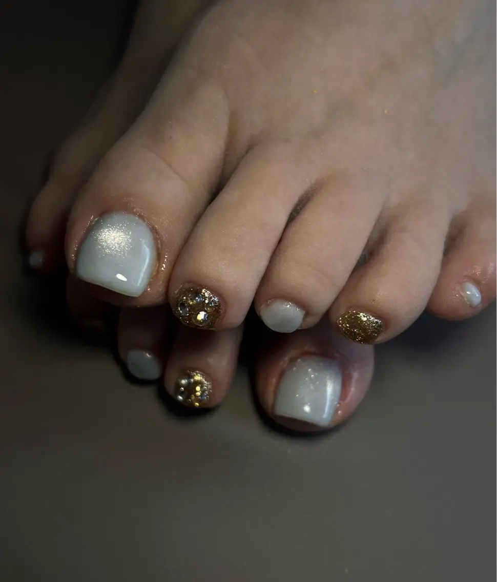 ネイル フットネイル Y's nail ˚✧₊YUIのネイルデザイン