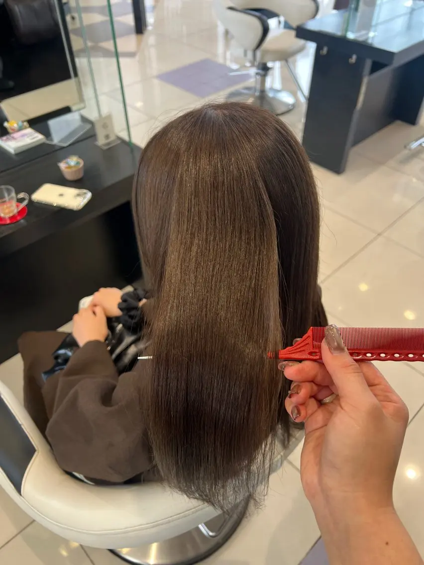 カラー 清水 星奈のヘアスタイル