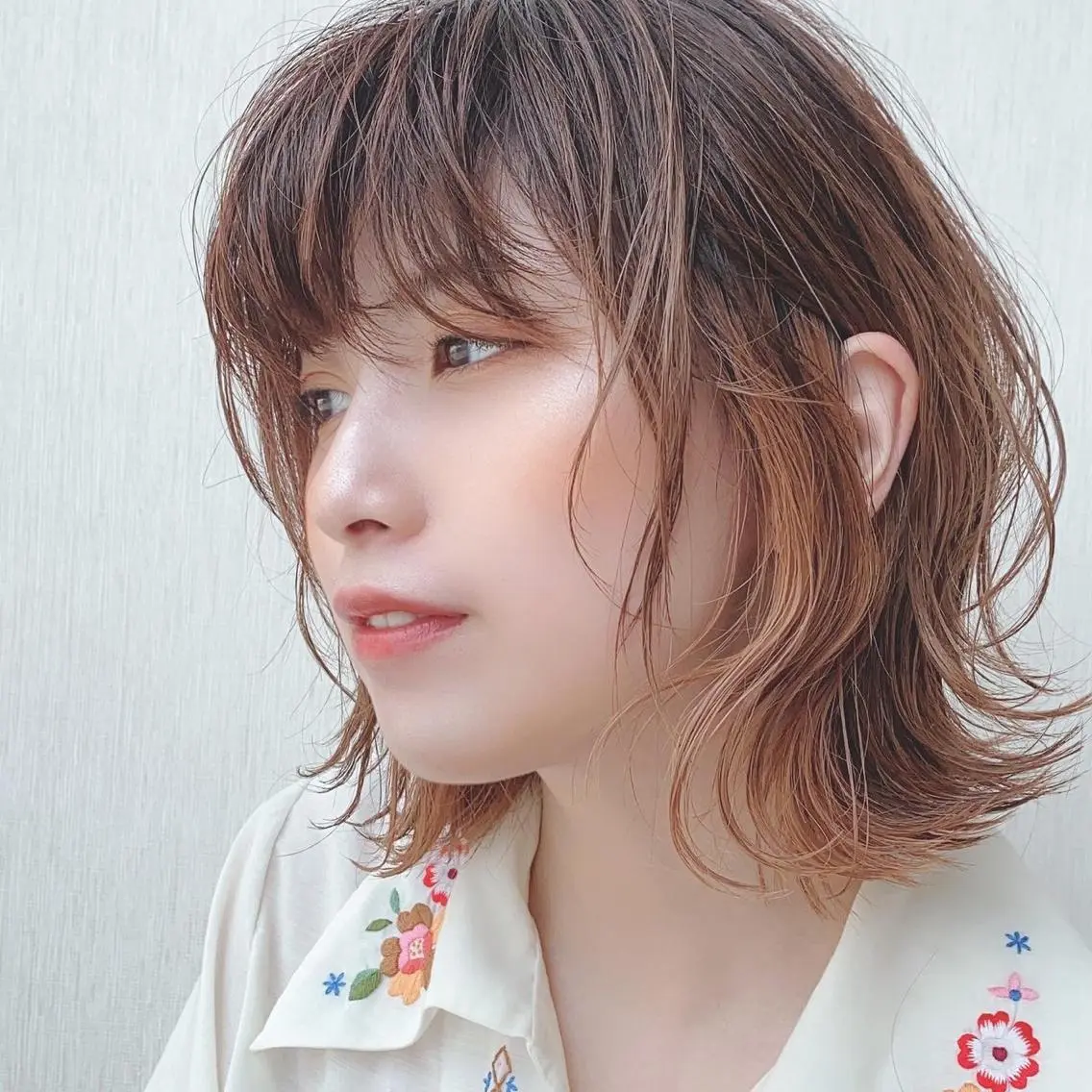 ミディアム カラー REM【阿佐ヶ谷】 MEGUのヘアスタイル