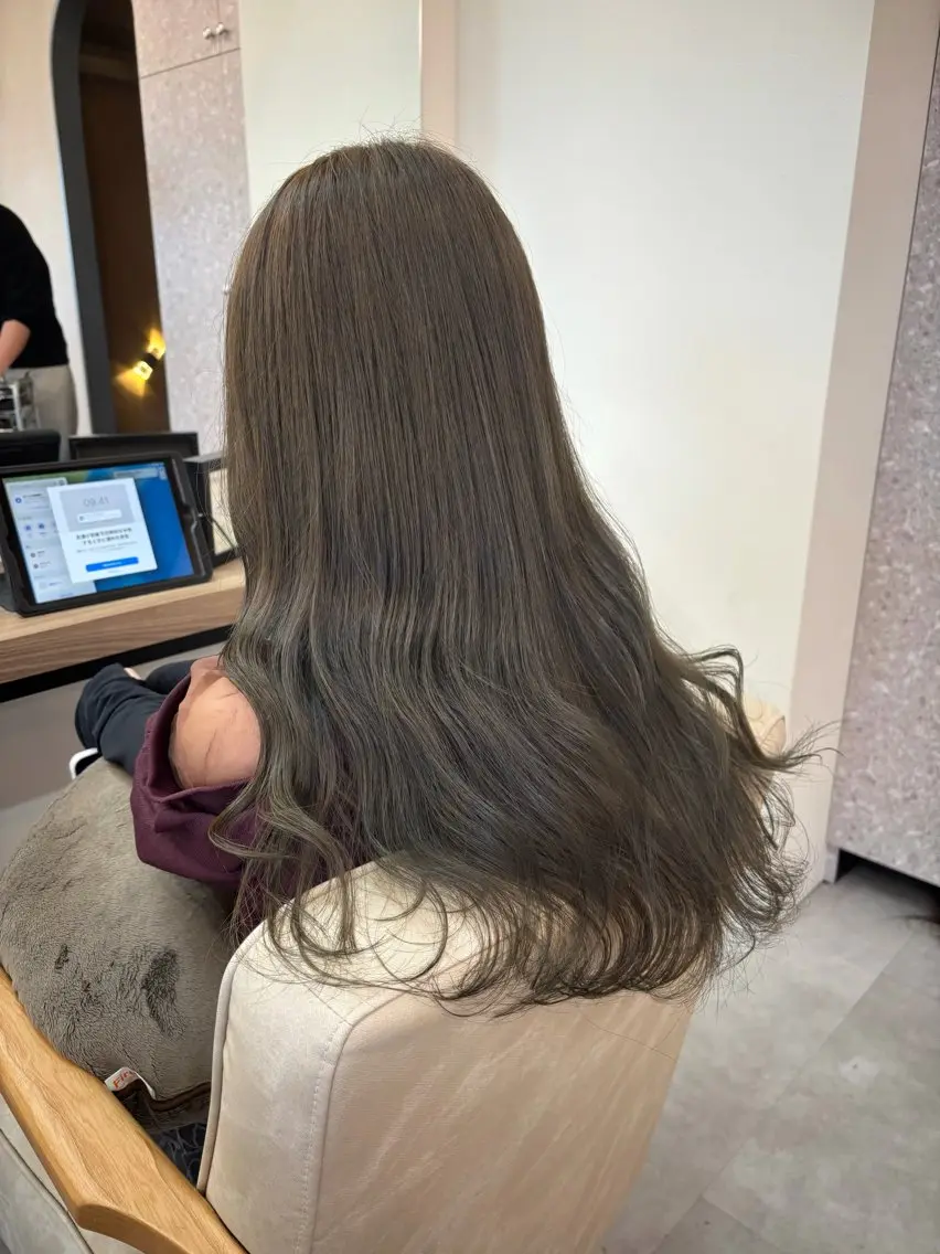 【✨今月限定価格✨】カット💇‍♀️+🌟髪質改善カラー🌟の写真