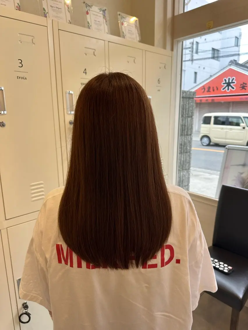 セミロング カラー Ayaka ‪✂︎‬のヘアスタイル