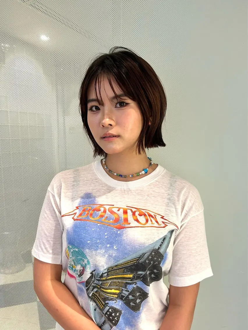 レディースショートカット+1stepトリートメントの写真